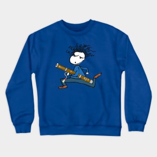 Runing bassoonist Crewneck Sweatshirt